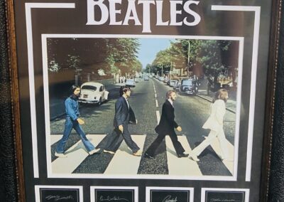 The Beatles Abbey Road Framed Collage