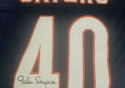 Gale Sayers Bears Signed Jersey