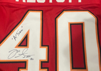 Mike Alstott Buccaneers Signed Jersey