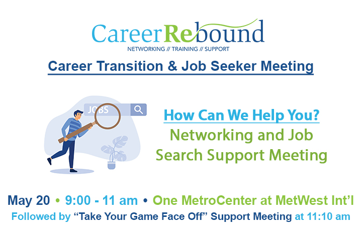 May 20, 2026 Career Rebound General Meeting