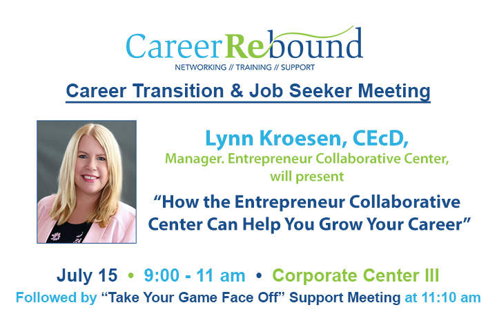 July 15, 2026 Career Rebound General Meeting